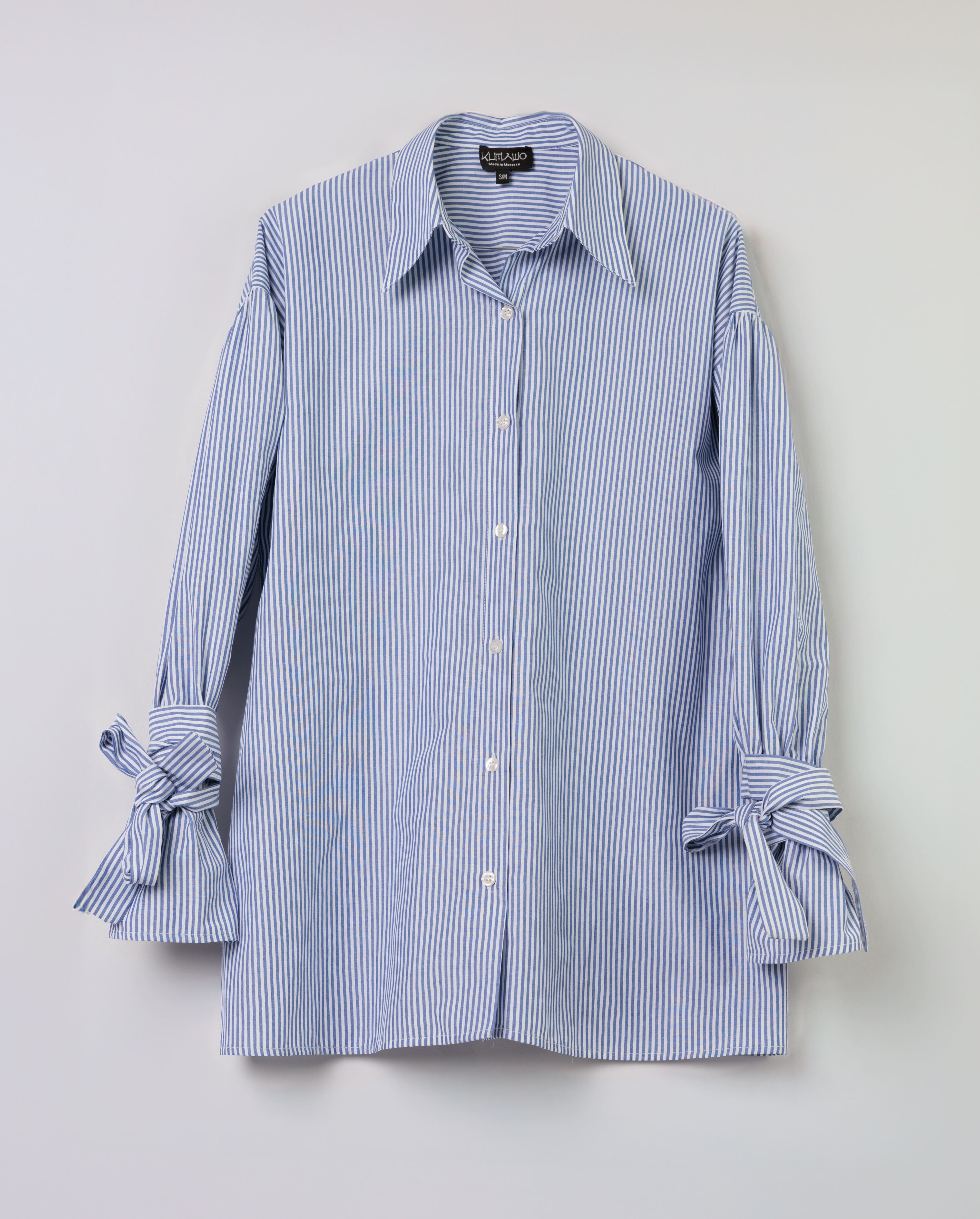 Busan – The Coastal Charm – Bleu rayé